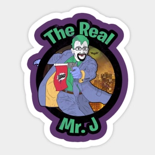 TUGS Distressed Mr. J Sticker